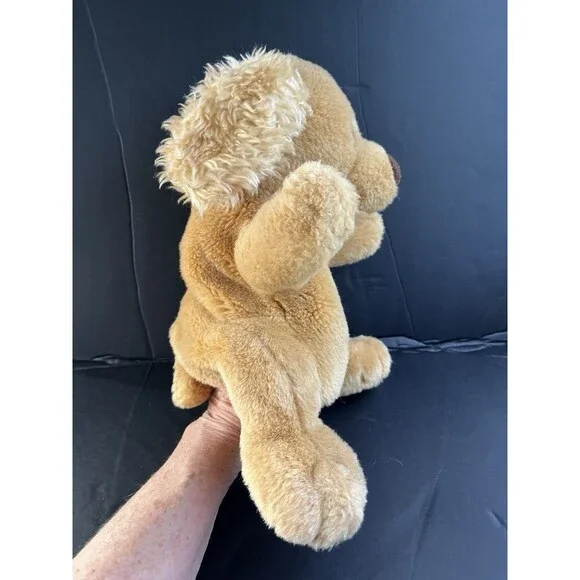 GUND Cocker Spaniel  Yellow Lab Puppy Dog Hand Puppet Plush Toy - Picture 5 of 10